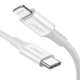 Ugreen Type-C Lightning iPhone Hızlı Şarj Kablosu 1 Metre