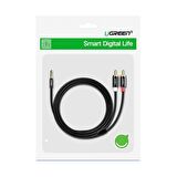 Ugreen RCA 3.5mm Aux Ses Kablosu 1.5 Metre