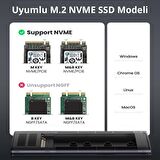 Ugreen M.2 NVMe SSD Type-C 3.1 Gen2 PCIe M-Key M+B Key Disk Kutusu