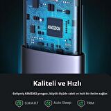 Ugreen M.2 NVMe SSD Type-C 3.1 Gen2 PCIe M-Key M+B Key Disk Kutusu
