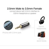 Ugreen 2.5mm Erkek to 3.5mm Dişi Jack Dönüştürücü