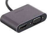 Ugreen Type-C Hdmı Vga Dönüştürücü Adaptör - Teşhir