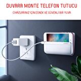 Ugreen Duvara Sabitlenen Yapışkanlı Telefon Şarj Tutucu