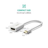 Ugreen 4K Mini Displayport HDMI Çevirici Adaptör Beyaz