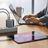 Ugreen 2 Portlu Type-C Hızlı Şarj Aleti Siyah