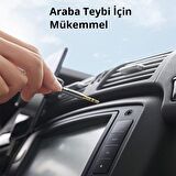 Ugreen 3.5mm Erkek to Erkek Örgülü Aux Ses Kablosu 1 Metre