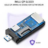 Ugreen USB 3.0 SD, Micro SD, Memory Stick, CF Kart Okuyucu