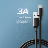 Ugreen USB Type-C Şarj ve Data Kablosu Siyah 25 CM