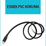 Ugreen Micro USB Data ve Şarj Kablosu Beyaz 1 Metre
