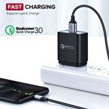 Ugreen Micro USB Örgülü Data ve Şarj Kablosu Beyaz 1.5 Metre