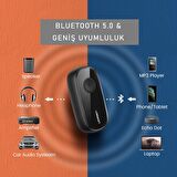 Ugreen Mikrofonlu Aux Bluetooth 5.0 Aptx Araç Kiti