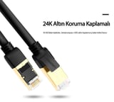 Ugreen CAT7 F/FTP Ethernet Kablosu 3 Metre
