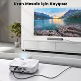 Ugreen 8K 60Hz 4K 120Hz HDMI 2.1 Fiber Optik Görüntü Aktarma Kablosu 15 Metre