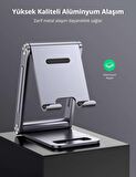 Ugreen Alüminyum Masaüstü Telefon Tablet Tutucu Stand Gri