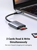 Ugreen Type-C to SD ve Micro SD Kart Okuyucu Adaptör