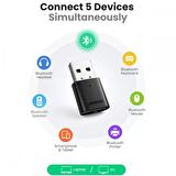 Ugreen Mini USB Dongle Bluetooth 5.0 Adaptör Siyah