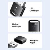Ugreen Mini USB Dongle Bluetooth 5.3 Adaptör Siyah