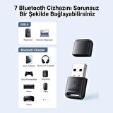 Ugreen Mini USB Dongle Bluetooth 5.3 Adaptör Siyah