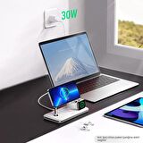 Ugreen 3 ‘ü 1 Arada iPhone Airpods Apple Watch Uyumlu MagSafe 25W Kablosuz Şarj Cihazı Stand 