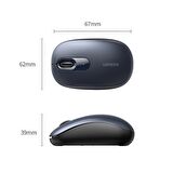 Ugreen 2400DPI 2.4Ghz Wireless Kablosuz Sessiz Mouse Yeşil