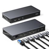 Ugreen 9'u 1 Arada 2*HDMI 2*DisplayPort USB-A 3.2 Gen2 Type-C 100W Ethernet Dönüştürücü Dock Station
