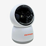 Heiman HM-428 Akıllı Wifi Kamera 3mp Ptz Hareketli Bebek Bakıcı Kamerası Iç Mekan -App Kontrol Ip Güvenlik Kamerası