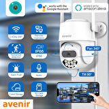 Avenir AV-S305 Full HD Dome Güvenlik Kamerası