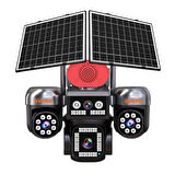 Avenir AV-S446 12MP 4 Kameralı PTZ 4G Sim Kartlı Solar Kamera