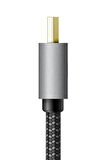 FibraTough 2M HDMI 2.1 8K 60 Hz HDMI to HDMI Kablo - Siyah