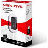 TP-Link MERCUSYS MW300UM 300Mbps KABLOSUZ USB ADAPTÖR