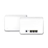 Mercusys Halo H70X 2'li Paket, Çift Bantlı AX1800 Tüm Ev Mesh Wi-Fi 6 Sistemi