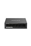 Tp-Link Mercusys MS106LP 4 Port 10-100 Mbps Poe+ 2 Port 10-100 Mbps Uplink Switch Metal Kasa