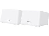 MERCUSYS Halo H47BE (2-Pack) | Wi-Fi 7 Mesh | BE9300 Mbps | Fiber | Üç Bant | 3x 2.5G Port | 6 GHz | MLO | WPA3 | 550 m² | Mobil Uygulama ile Kurulum