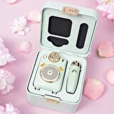 Divoom Fairy-OK Karaoke Mikrofonlu FM Radyolu Taşınabilir Yeşil Bluetooth Hoparlör