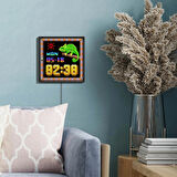 Divoom Pixoo-64 App Kontrollü Wifi Animasyonlu Gaming 64x64 Piksel LED Ekran Resim Çerçevesi