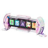 Divoom TimesGate 5 Ekranlı Rgb Işıklı Akıllı Dijital Saat Youtuber ve Oyuncu Dekor Resim Çerçevesi Pembe