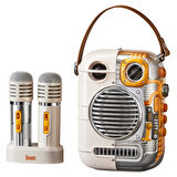Divoom Spark Pro Çift Karaoke Mikrofonlu 80W Bluetooth Hoparlör