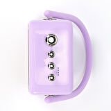 Divoom SongBird-SE Lila Çift Mikrofonlu 18W Bluetooth Hoparlör