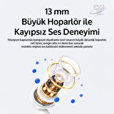 Usams NX10 Çift Mikrofonlu BT5.2 TWS Bluetooth Kulaklık-Pembe