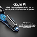 Usams Taşınabilir Ultra Güçlü 2000mah 5500Pa Çok Amaçlı Şarjlı Mini El Araç Süpürgesi ZB108