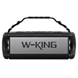 W-KING D8-1 Bluetooth Hoparlör, 90W Ultra Bass Boombox, 40 Saat Çalma Süresi, IPX6 Suya Dayanıklı, Kablosuz Stereo TWS, Powerbank/TF/Aux/Bluetooth5.0/NFC, Ses Bombası