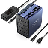 Acasis EC7355 - 5x 2.5/3.5 SATA HDD Takılabilen, 100TB Toplam Kapasite Desteği, 8 RAID Modu, 96W Güç Kaynağı, Dahili Turbo Fanlı RAID Disk İstasyonu (EC7355)