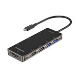 Promate PrimeHub-Go USB Hub Type-C'den, USB, HDMI, Ethernet ve MD&SD Kart Okuyucuya