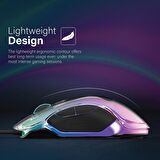 Vertux Phoenix Oyuncu Mouse Olağanüstü Performans Profesyonel 12.000 DPI Led Oyuncu Mouse