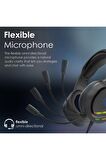 Promate Vertux Tokyo Mikrofonlu Stereo RGB Gürültü Önleyicili Oyuncu Kulak Üstü Kablolu Kulaklık