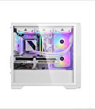 SEGOTEP Radiant Beyaz 750W 80+ Bronze Midi Tower Kasa (Rainbow Fan)