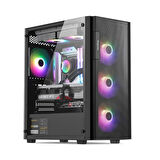 Segotep Axe 5 650w Atx Gaming Oyuncu Kasa Siyah
