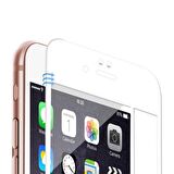 Buff iPhone 8 / 7 5D Glass Ekran Koruyucu White