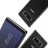 Buff Galaxy Note 8 ile Uyumlu Slim Fit Kılıf Crystal Clear
