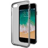 Buff iPhone SE 2020 / 8 / 7 ile Uyumlu Air Hybrid Kılıf Smoke Black
